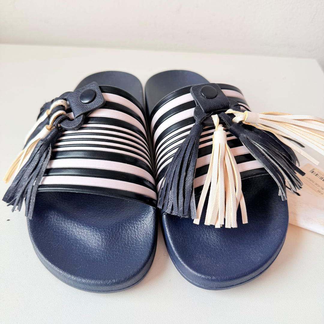 Rodebjer Gaby Slide In Navy & White Size 40 NWT