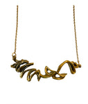 Rook & Crow Made By Hand Necklace in Gold Tone