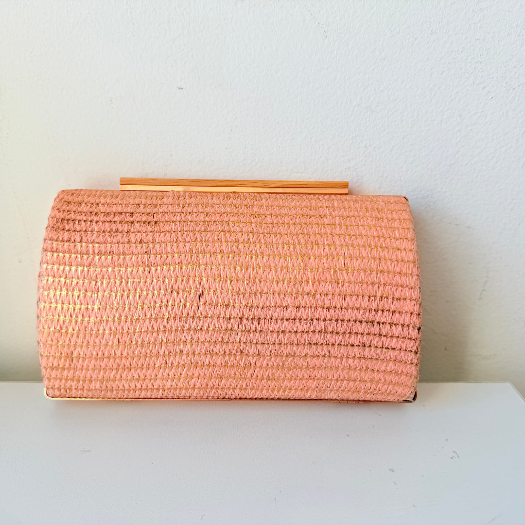 Shiraleah Pink Blush Arlette Minaudeiere Clutch/Crossbody