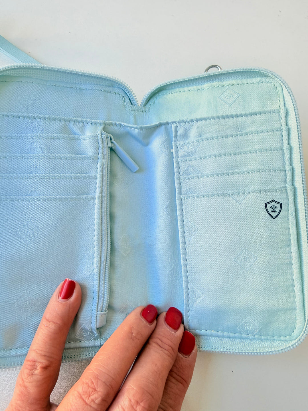 Vera Bradley Paisly Blue Organizer