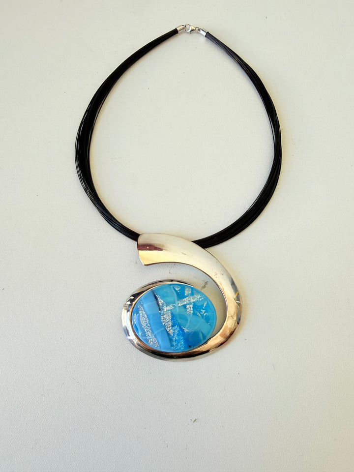 GIG Glass Art Handmade Necklace