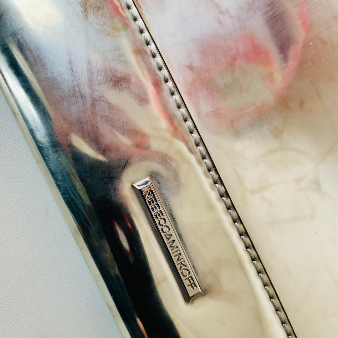 Rebecca Minkoff Leo Metallic Envekooe Clutch Handbag
