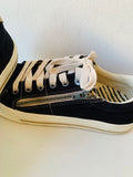 TAOS Black Zipper Sneakers Size 9