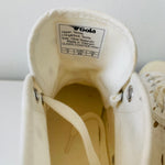 Gola Coaster Vegan Cream and Gold Polka Dot Sneaker Size 9