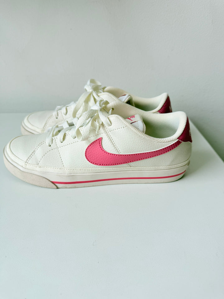 Nike Women’s Court Legacy Next Nature Sneaker Size 8 In Pink & White