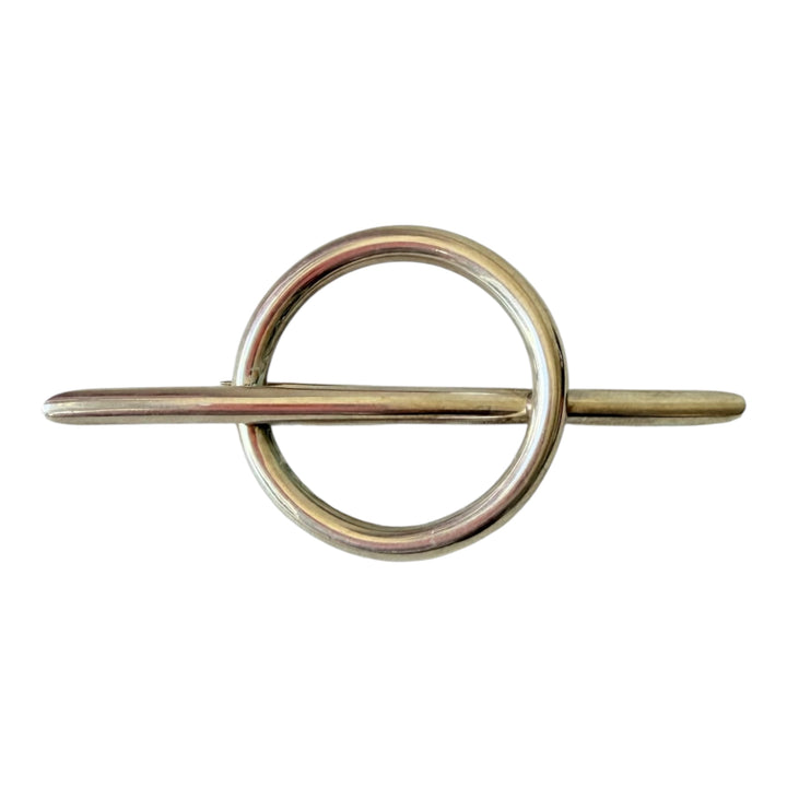 Silver Minimalist Brooch