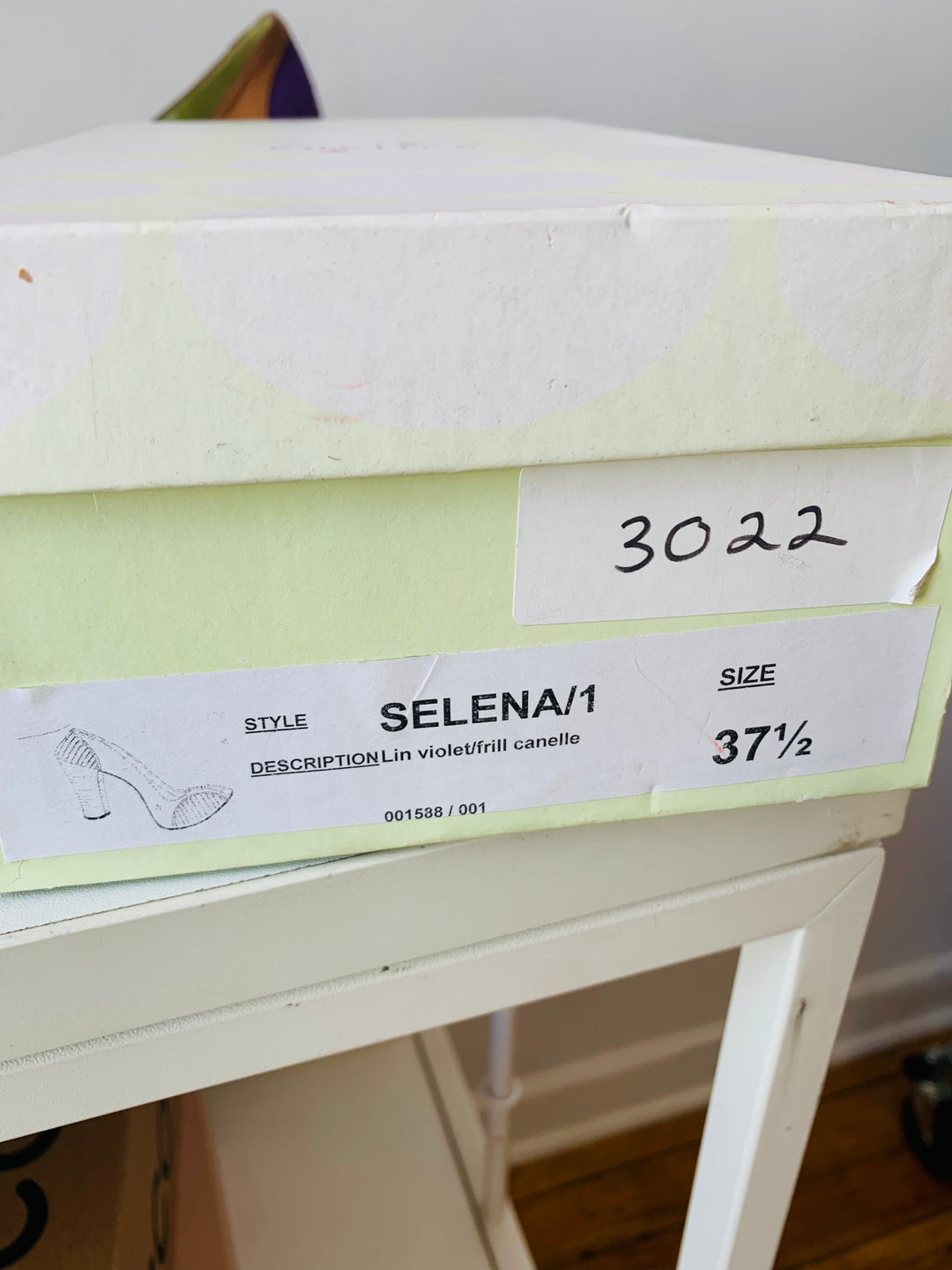Coclico Selena Violette Peep Toe Pumps Size 37.5