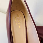 Cole Haan Classic Burgundy Leather Women’s Pump Size 8