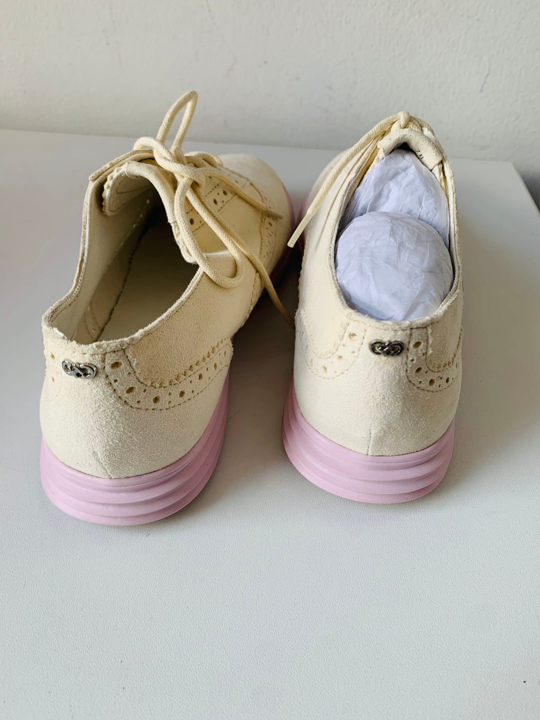 Cole Haan ELLA Grand Oxford II Sandshell Lilac Size 7 New in Box