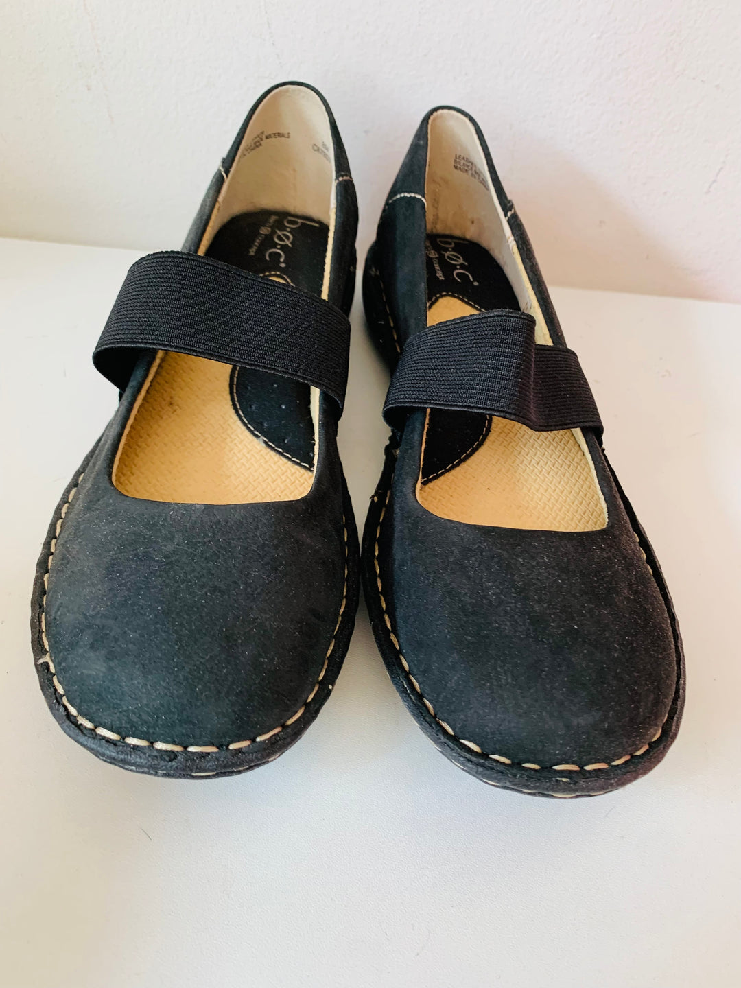 BOC Malinda Black Leather Mary Jane Shoes Size 8 New in Box