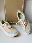 Dolce Vita Dolen Pastel Stripe Platform Sneaker Size 6.5