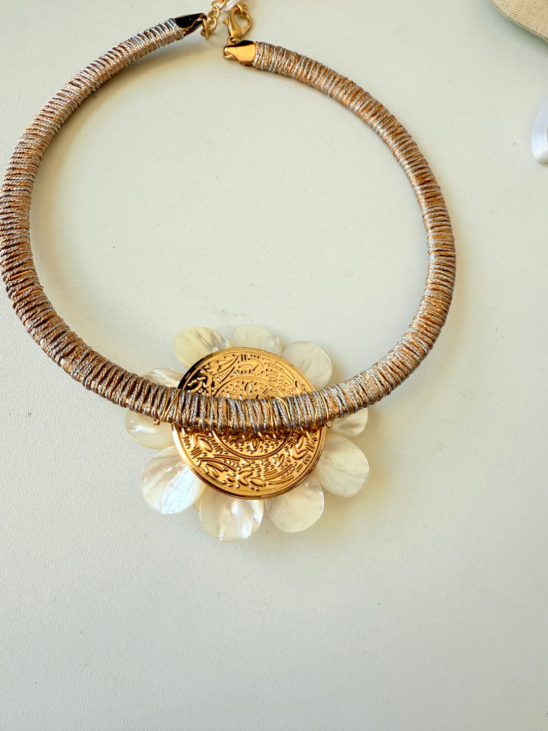 Pearl Pedals Necklace