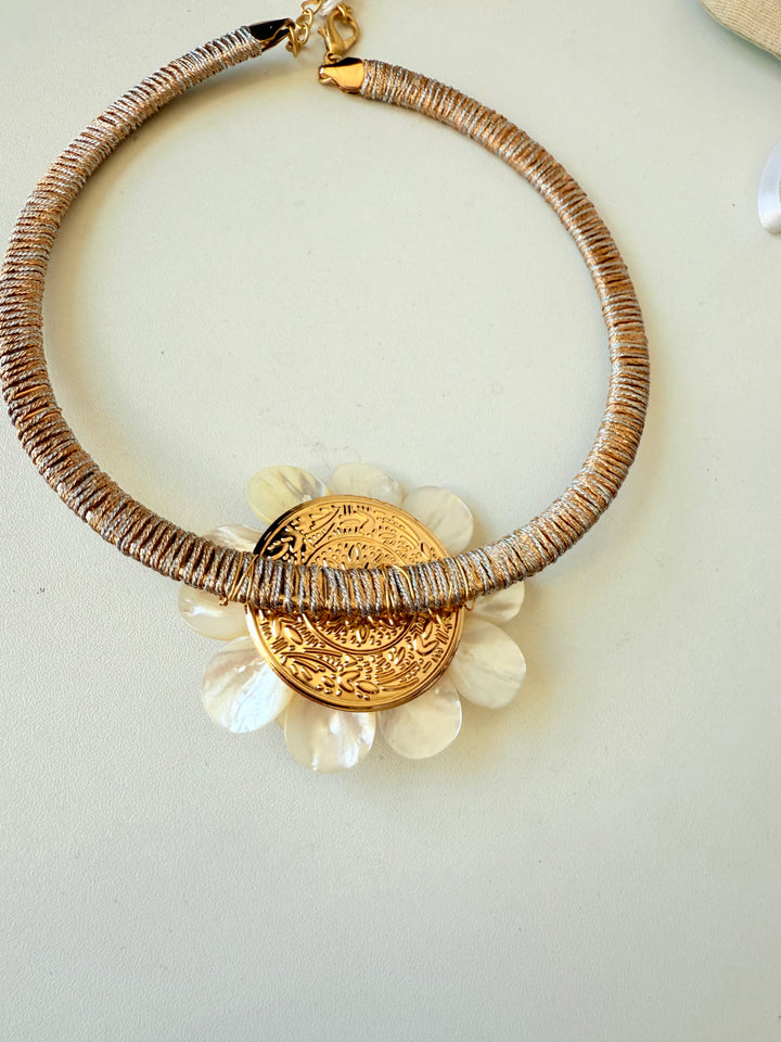 Pearl Pedals Necklace