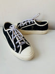 Christian Dior Walk’n Dior Lace Macrame Black Embroidered Sneakers Size 39