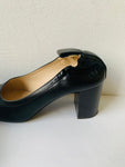 Everlane Black The Italian Leather Day Heel Pumps Size 7