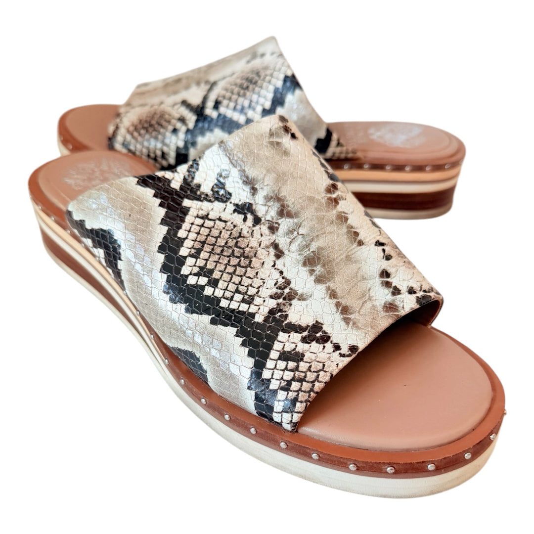 Vince Camuto Women’s Meralda Wedge Slide Sandals Sise 8
