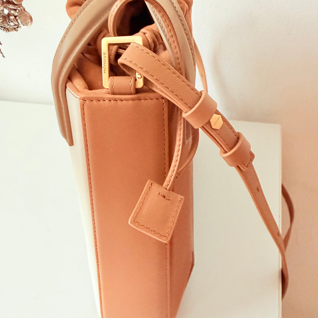 Mlouye Mini Sera E’clat - Milky Handbag