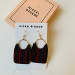 Nickel & Suede Afterparty Charles Special Edition Pierced Earrings