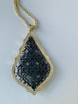 Kendra Scott ￼Aiden Filigree Two Tone Necklace