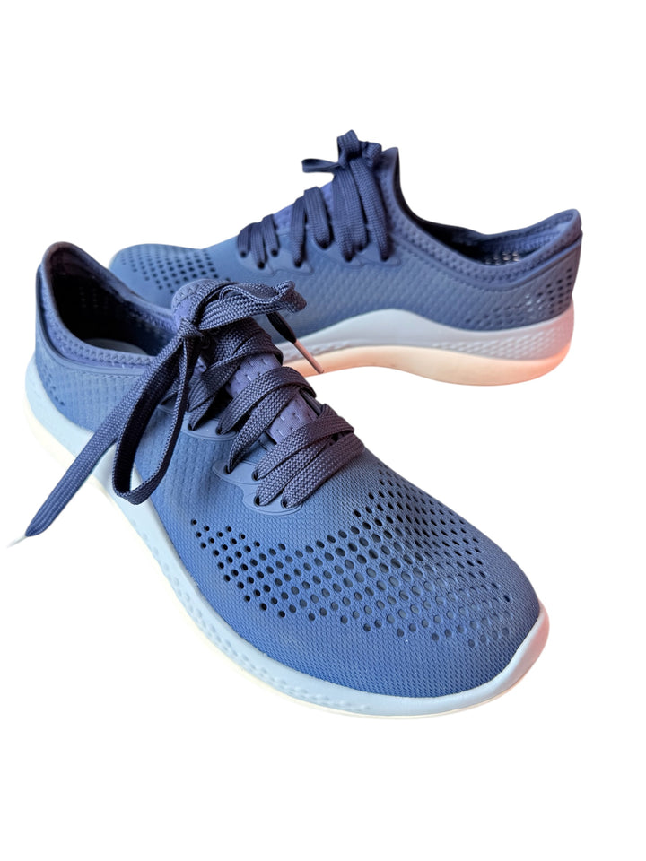Croc’s LiteRide 360 Pacer Sneakers In Blue & Grey Size 8 Women’s