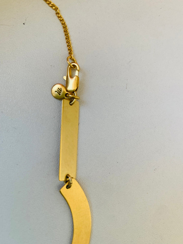 Madewell Silver & Gold Tone Necklace