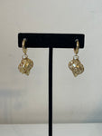 Gold Pearl Earrings