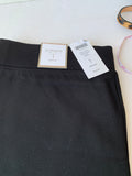 Chicos Black Pull On The Ultimate Fit Pants Size 1