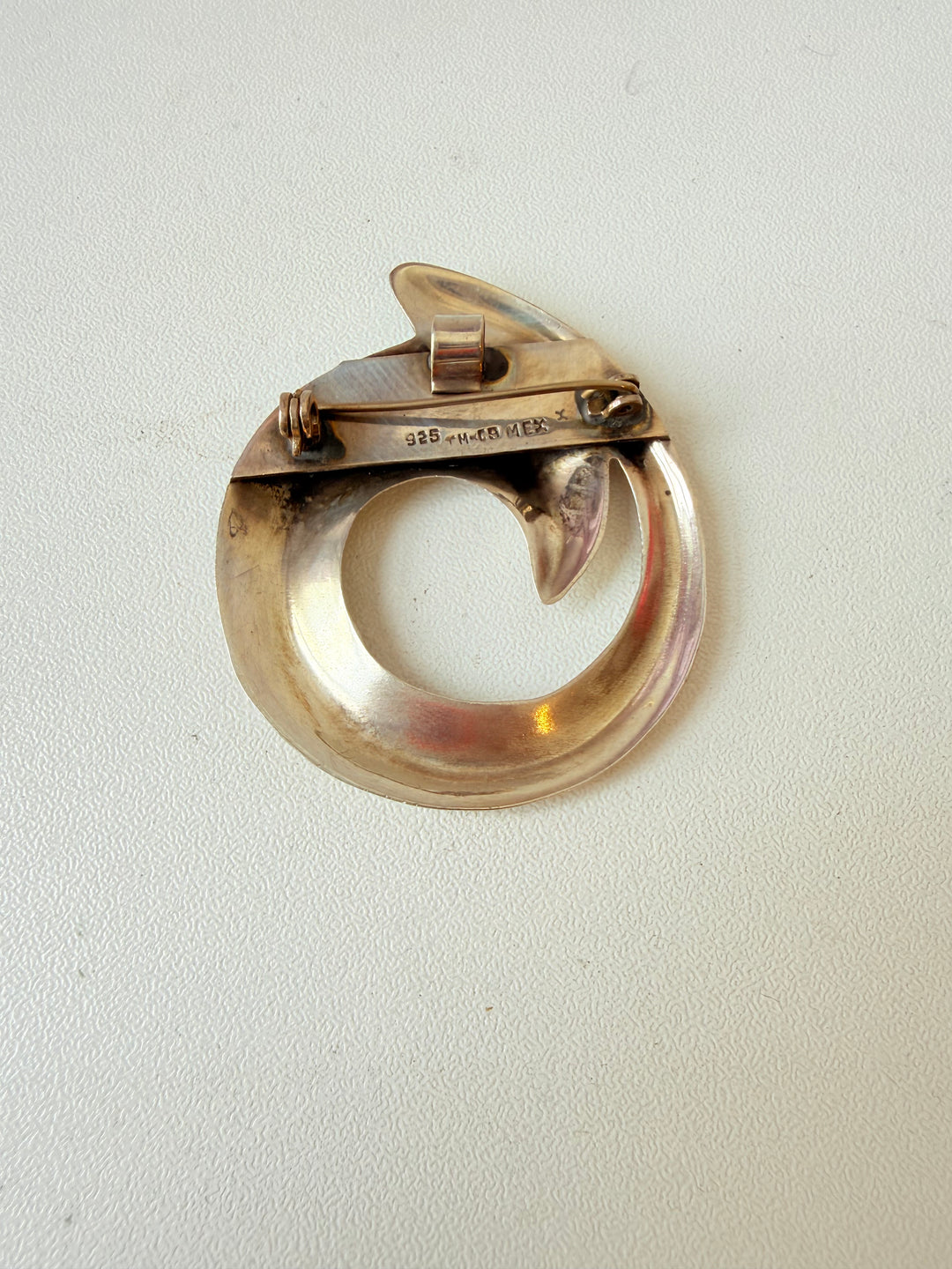 Vintage Taxco Sterling 925 Swirl Brooch/Pin