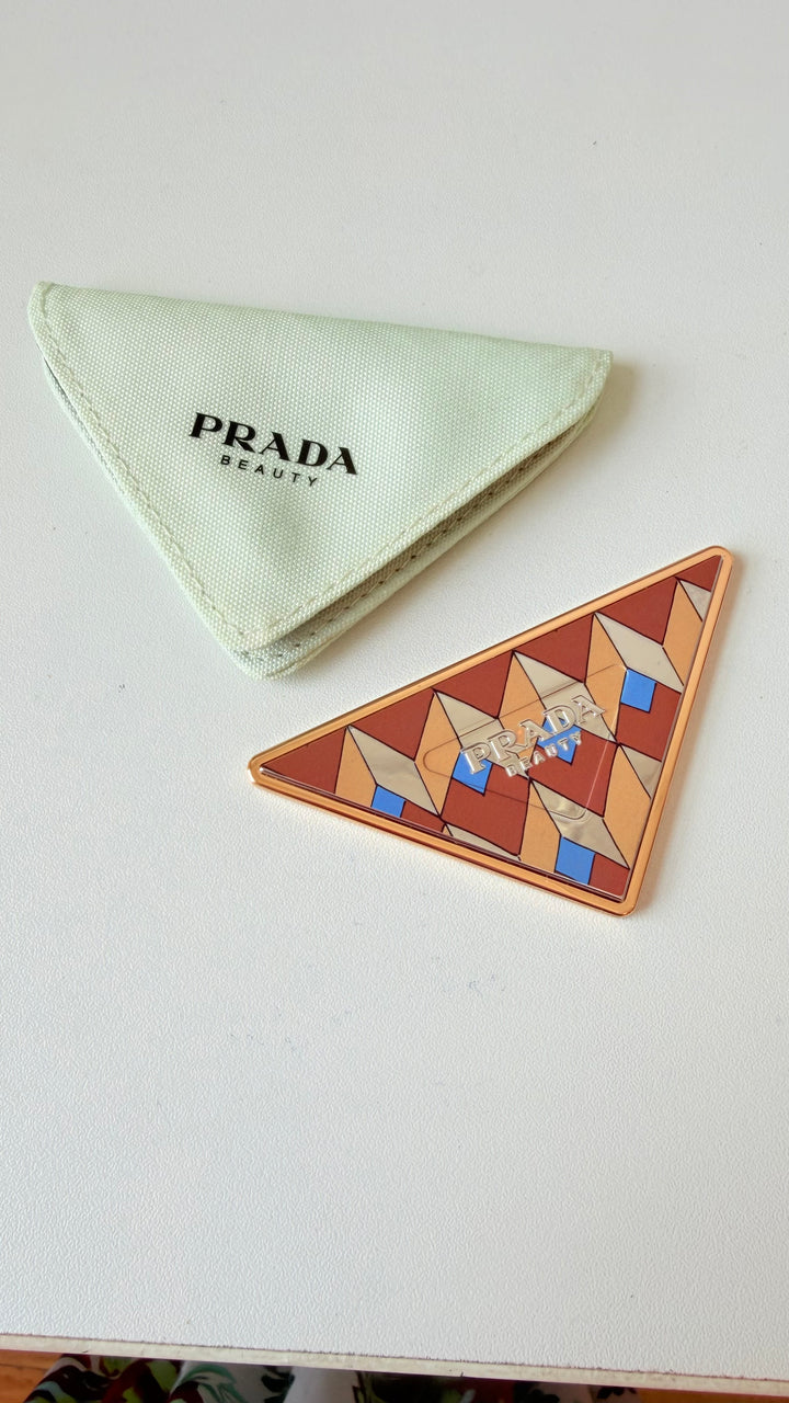 Prada Beauty Triangular Handheld Mirror