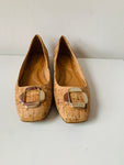 Anne Klein Aggie IFlex Cork Ballet Flats Size 7.5 New in Box