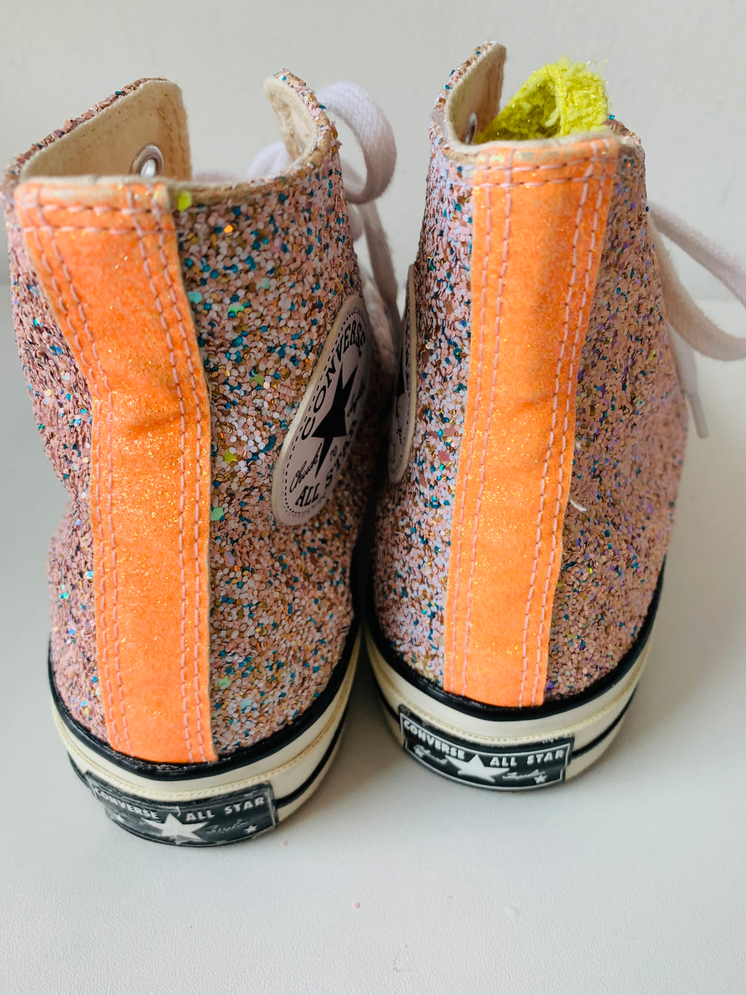 Converse Chuck 70 High JW a Anderson Glitter Nasturium Sneaker Size 6.5 Women’s New Never Worn