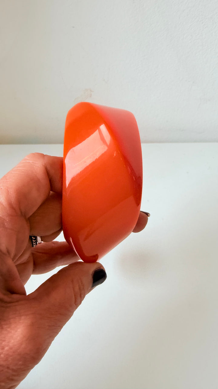 Orange NWT Lucite Funky Bangle