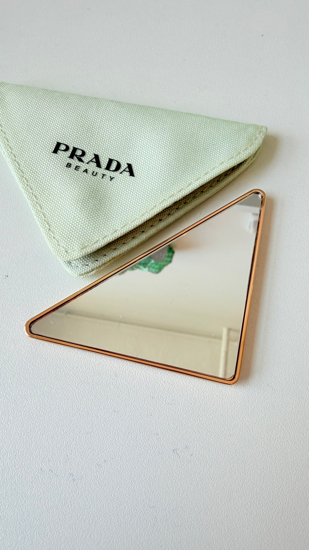 Prada Beauty Triangular Handheld Mirror