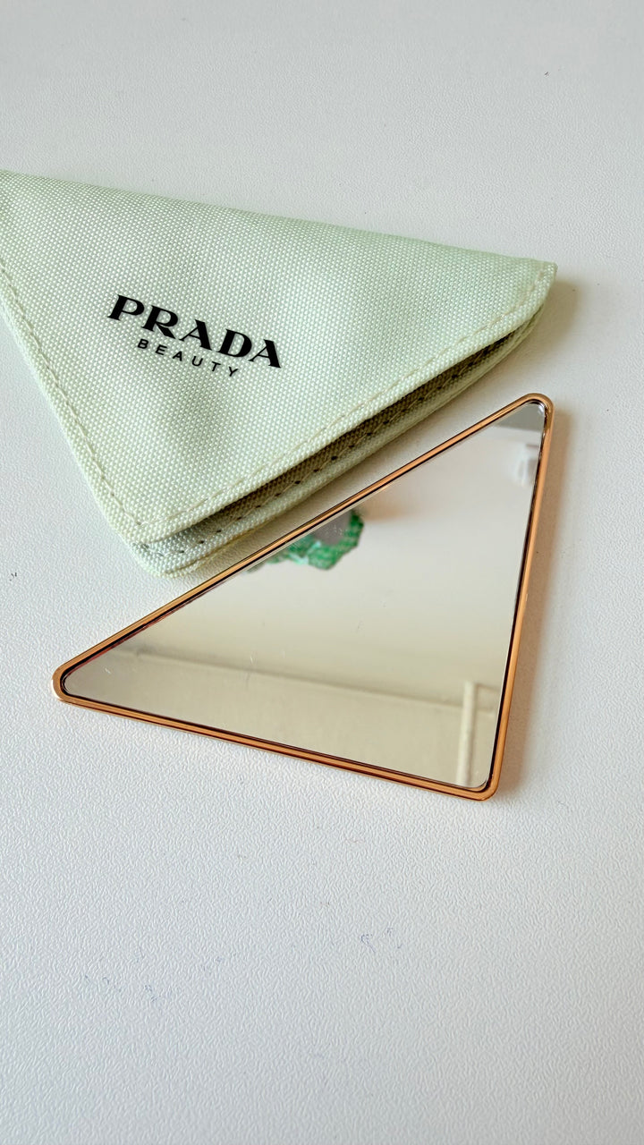 Prada Beauty Triangular Handheld Mirror