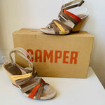 Camper Loire Heeled Strappy Sandal Size 39 (US 9)