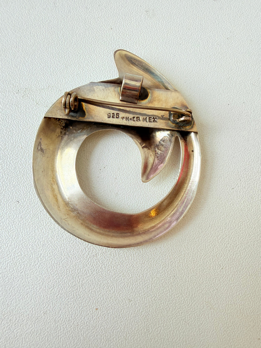 Vintage Taxco Sterling 925 Swirl Brooch/Pin