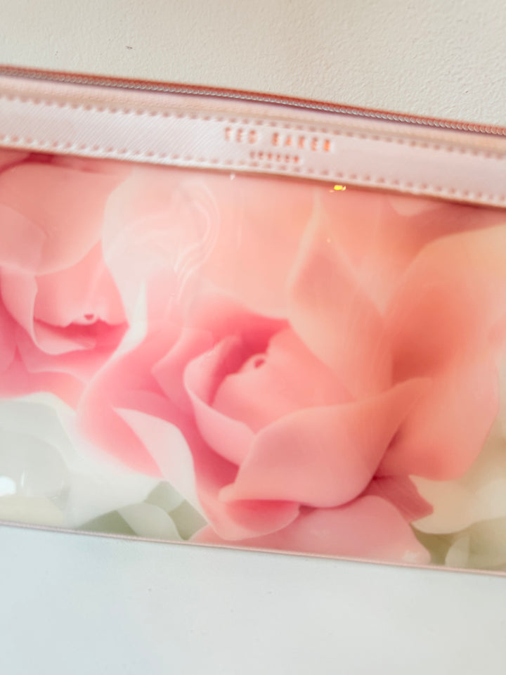 Ted Baker Porcelain Rose Floral Print Make Up Bag