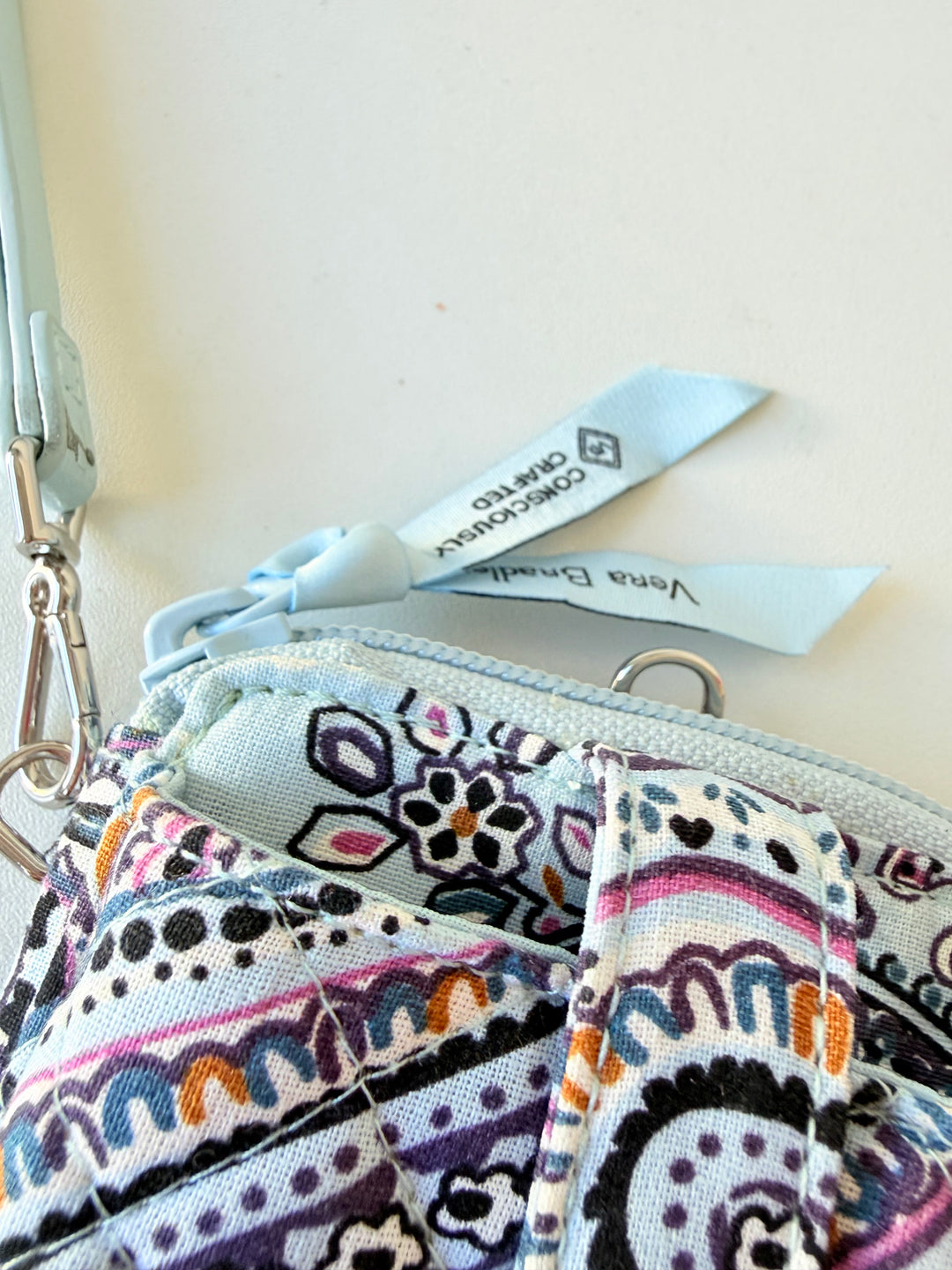 Vera Bradley Paisly Blue Organizer