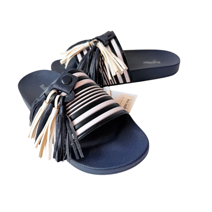 Rodebjer Gaby Slide In Navy & White Size 40 NWT
