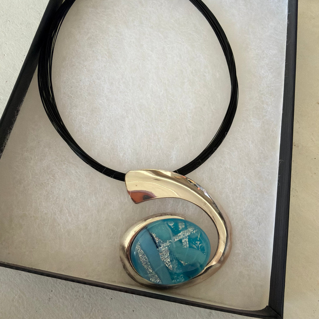 GIG Glass Art Handmade Necklace