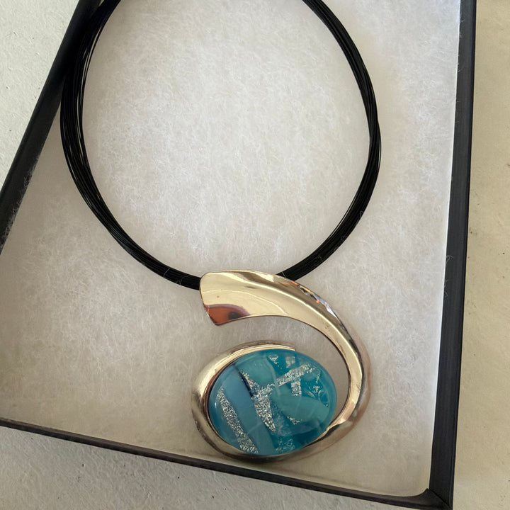 GIG Glass Art Handmade Necklace