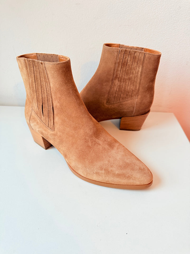 Rag & Bone Rover Boots In Camel Suede Size 41