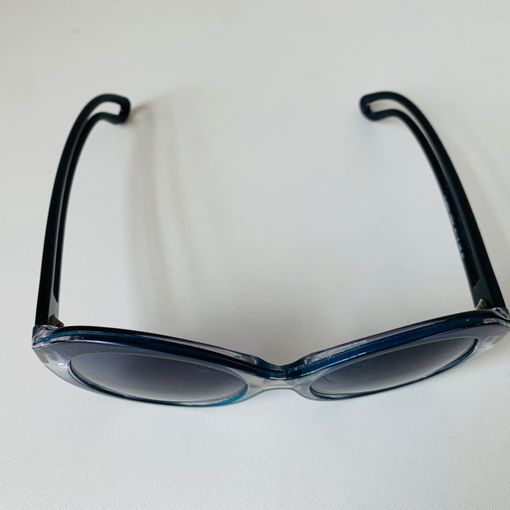 Tory Burch Round Blue Sunglasses