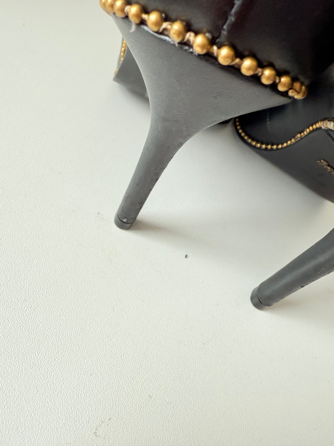 Coach Waverly Pump In Black Leather Size 8