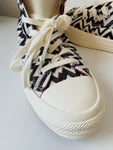 Missoni + Converse Collaboration Zig Zag Black White All Star Chuck Taylor Sneakers Size 9 Women’s New