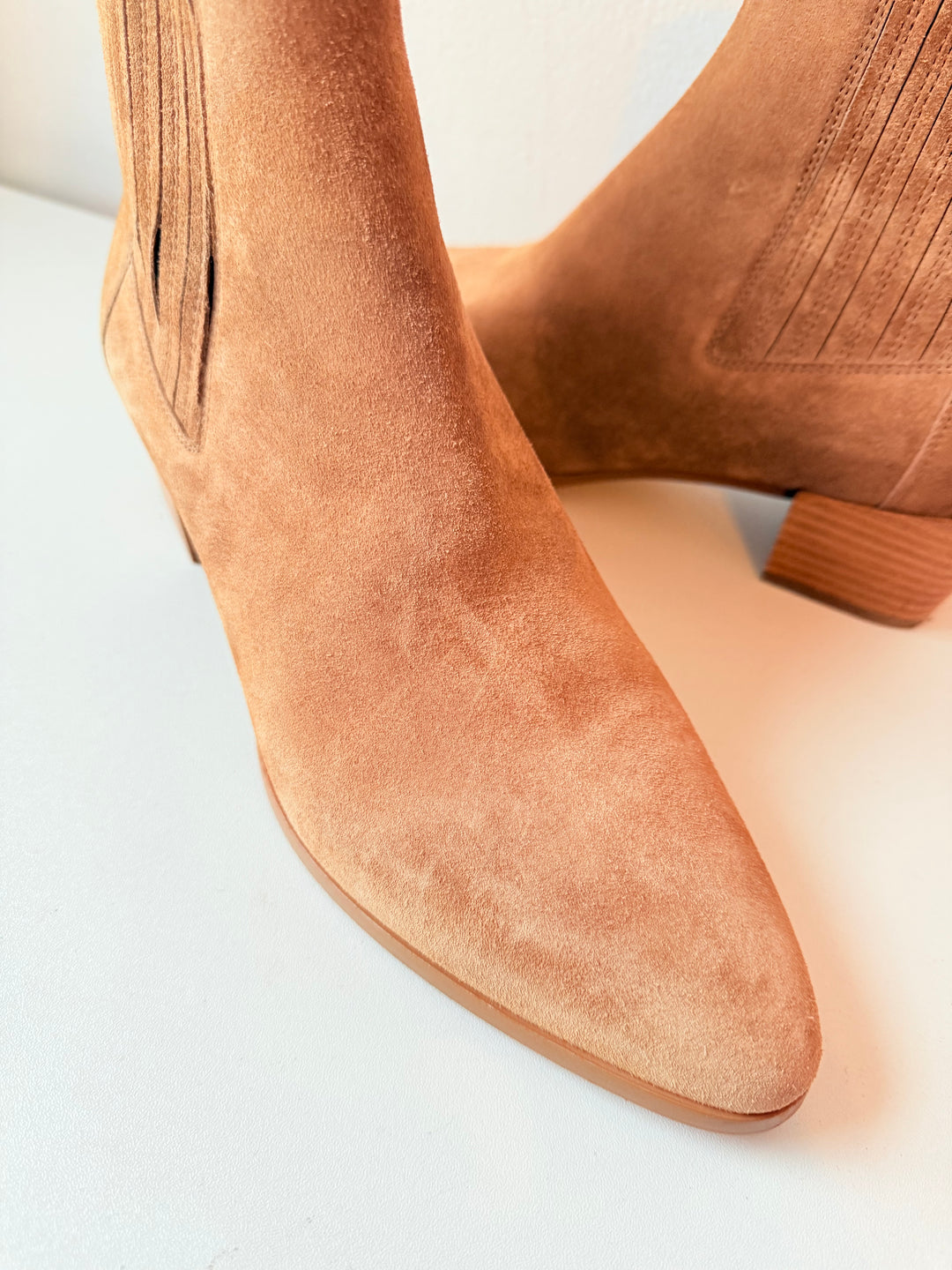 Rag & Bone Rover Boots In Camel Suede Size 41