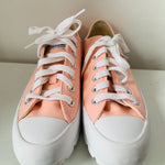 Converse All Star Storm Pink/White Sneaker Lugged OX Size 6.5 Women’s