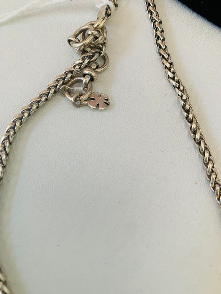 Lucky Brand Statement Silver Tone Necklace