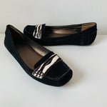 Jessica Simpson JP-Derby Black White Kidsue Pony Zebra Women’s Loafer Size 7.5