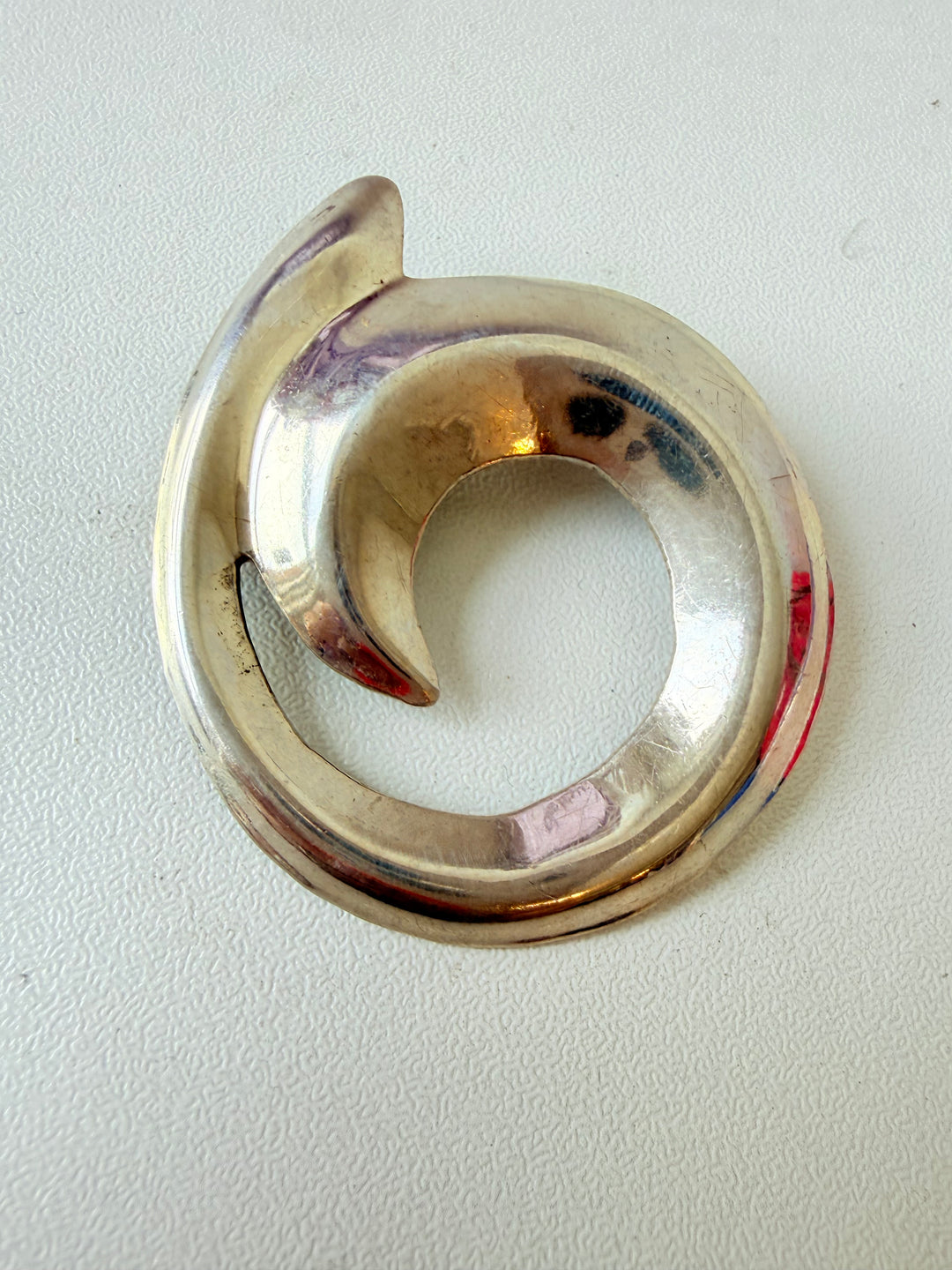 Vintage Taxco Sterling 925 Swirl Brooch/Pin